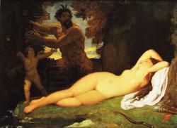 Jean Auguste Dominique Ingres Jupiter and Antiope China oil painting art